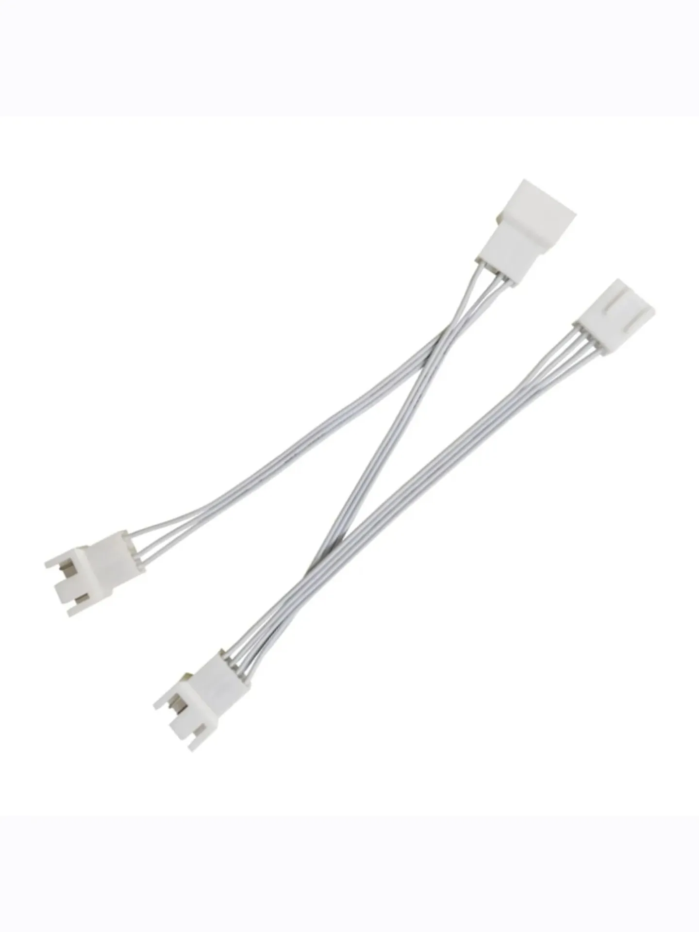 Разветвитель вентиляторов 4 pin PWM 30см на 3 вентилятора белый