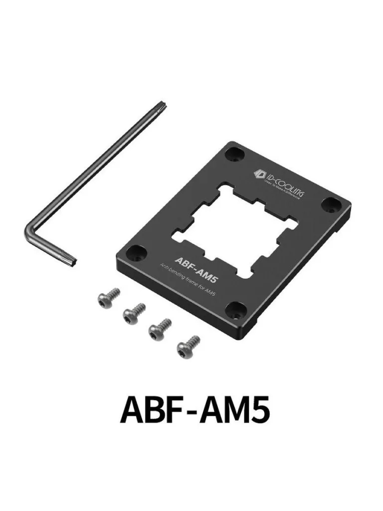 Рамка крепления процессора ID-COOLING ABF-AM5, для сокета AMD АМ5, корекция изгиба