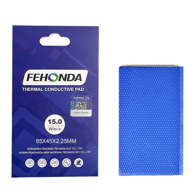 Термопрокладка FEHONDA 2.25мм, 15 Вт/м*К, 85х45мм (для видеокарт, памяти, элементов питания, ssd)