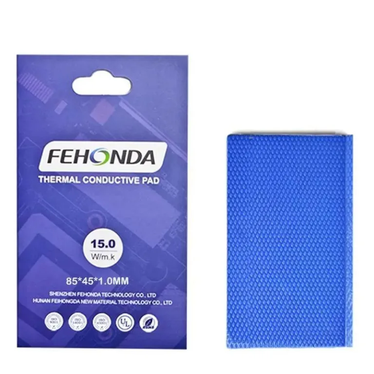 Термопрокладка FEHONDA 1мм, 15 Вт/м*К, 85х45мм (для видеокарт, памяти, элементов питания, ssd)